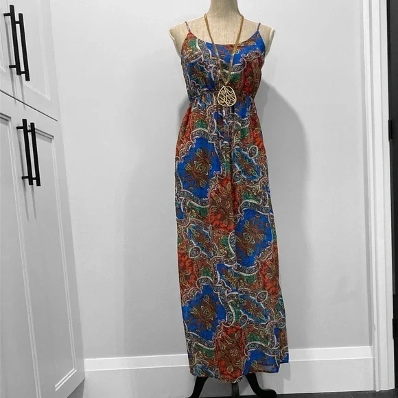 STREETWEAR Society Multicolour Summer Maxi Dress - Picture 3 of 15